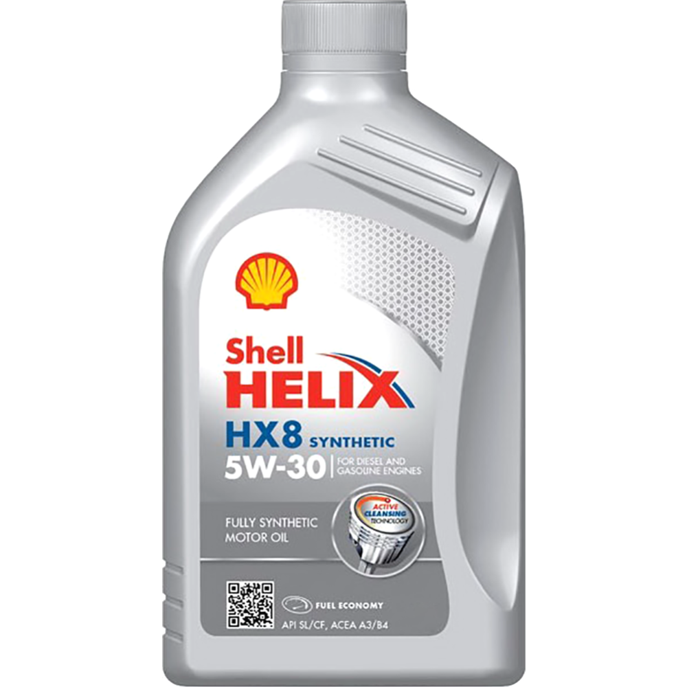 Масло моторное «Shell» Helix HX8 Synthetic, 5W-30, 550052791, 1 л