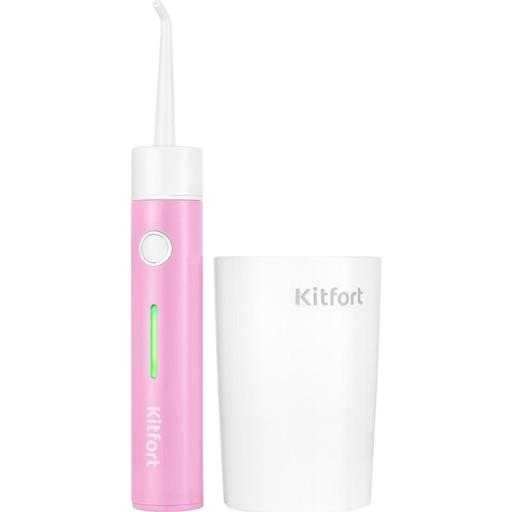 Ирригатор «Kitfort» KT-2957-1, белый/розовый