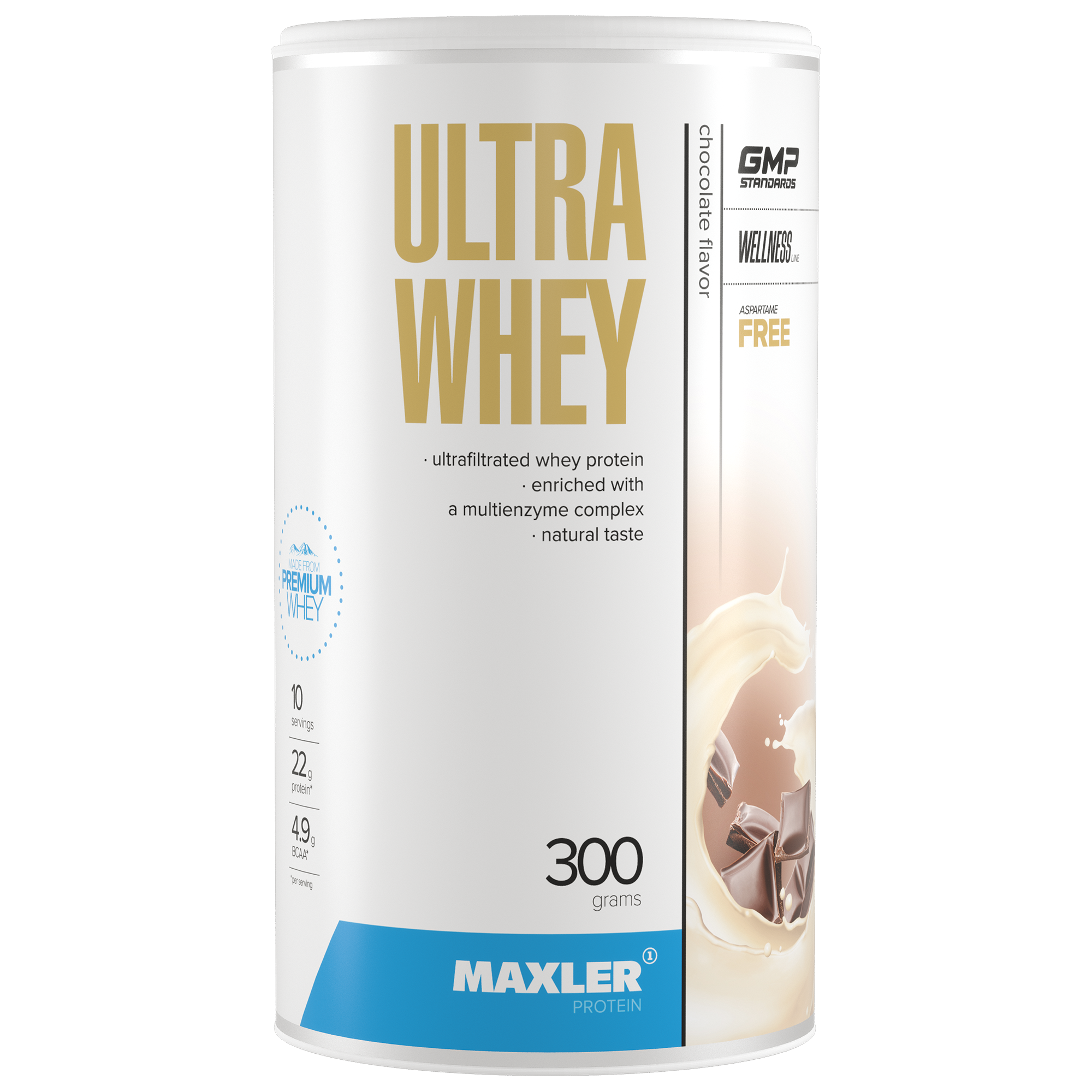 Протеин Maxler Ultra Whey 300 g (can) - Chocolate