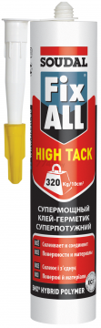 Клей-герметик гибридный Soudal Fix All High Tack белый 290 мл
