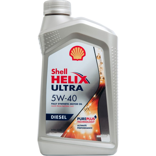 Масло моторное «Shell» Helix Ultra Diesel, 5W-40, 550046380, 1 л