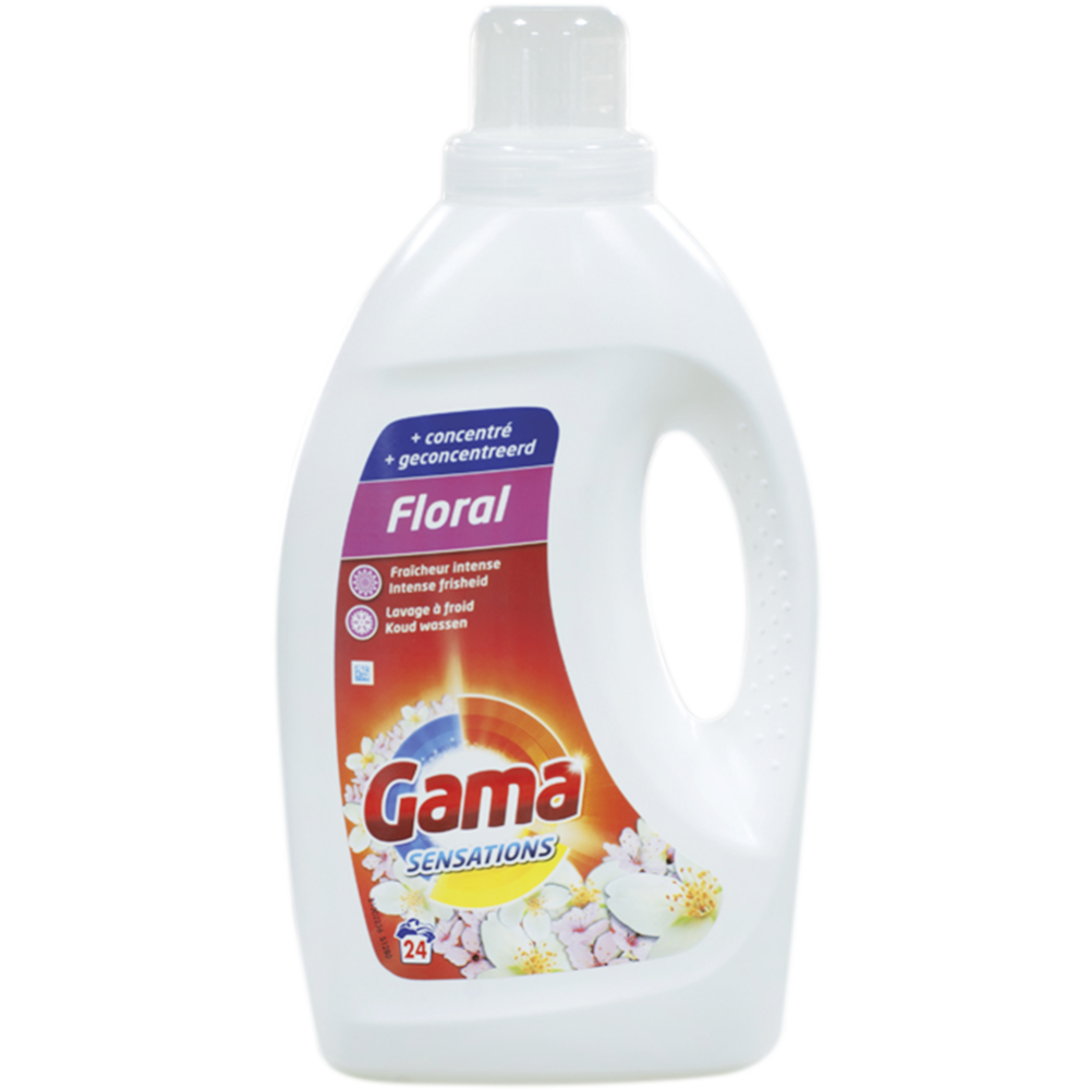 Гель для стирки «Gama» Sensations Floral, 1.2 л