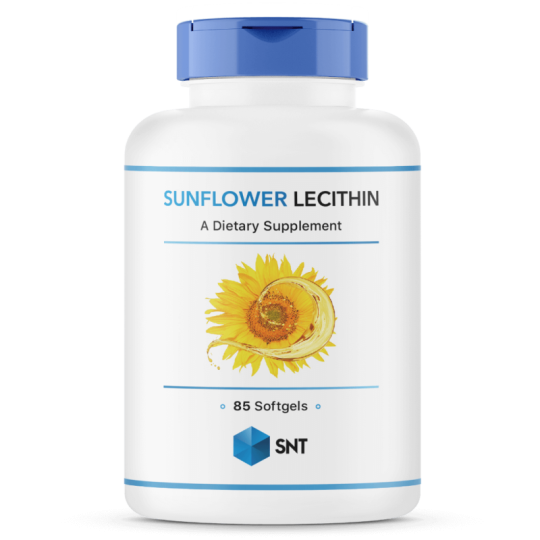 ЛЕЦИТИН ПОДСОЛНЕЧНЫЙ SUNFLOWER LECITHIN 1200 МГ от SNT 85 капсул (Венгрия)