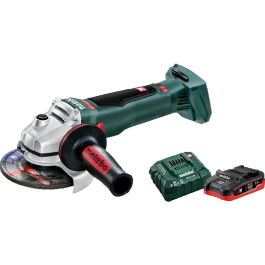 Угловая шлифмашинка «Metabo» WB 18 LTX BL 125 T03360.