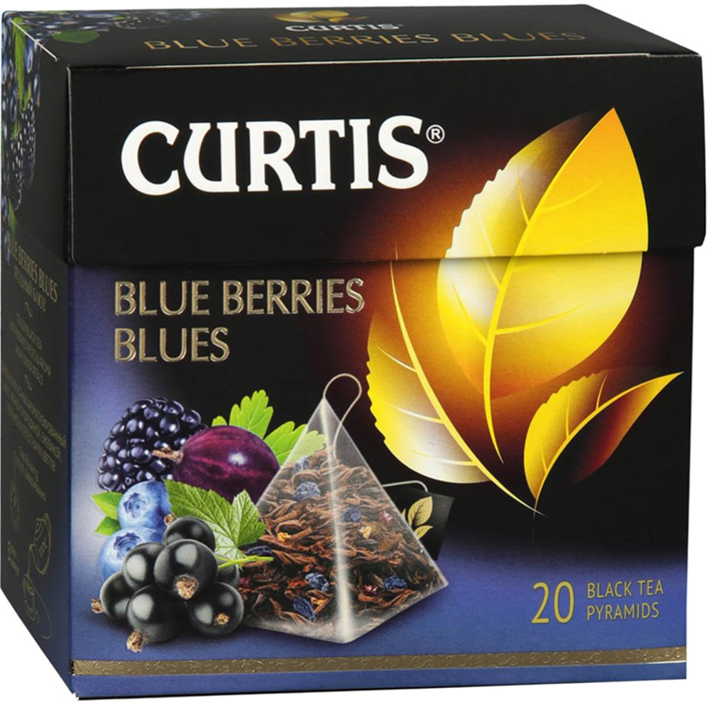 Чай черный «Curtis» Blue Berries Blues, 20х1.8 г #0