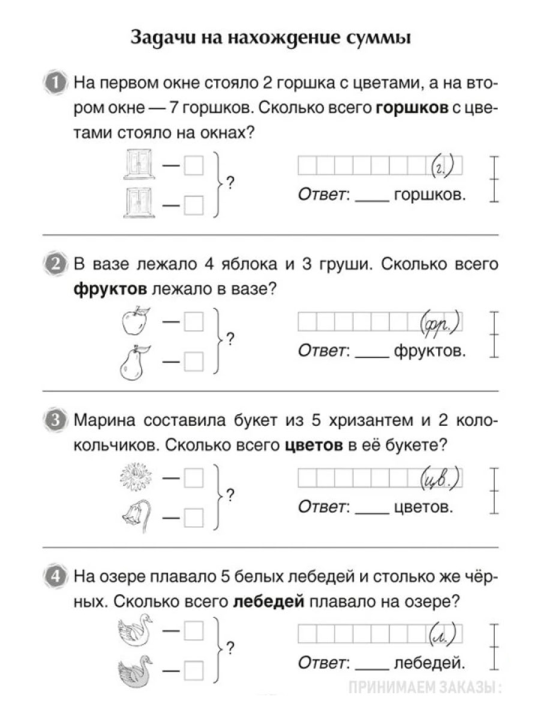 Я учусь решать. 1 класс. Математика