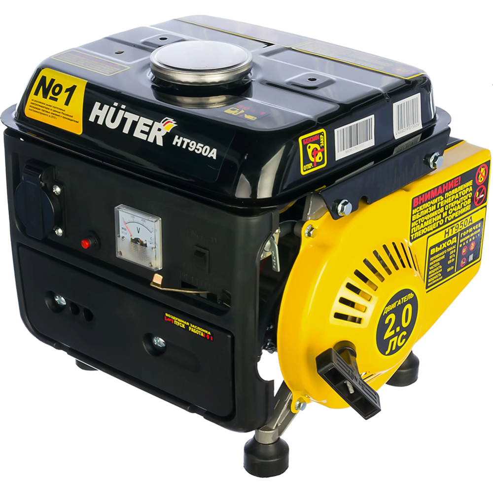 Бензиновый генератор «Huter» HT950A, 64/1/1 #0