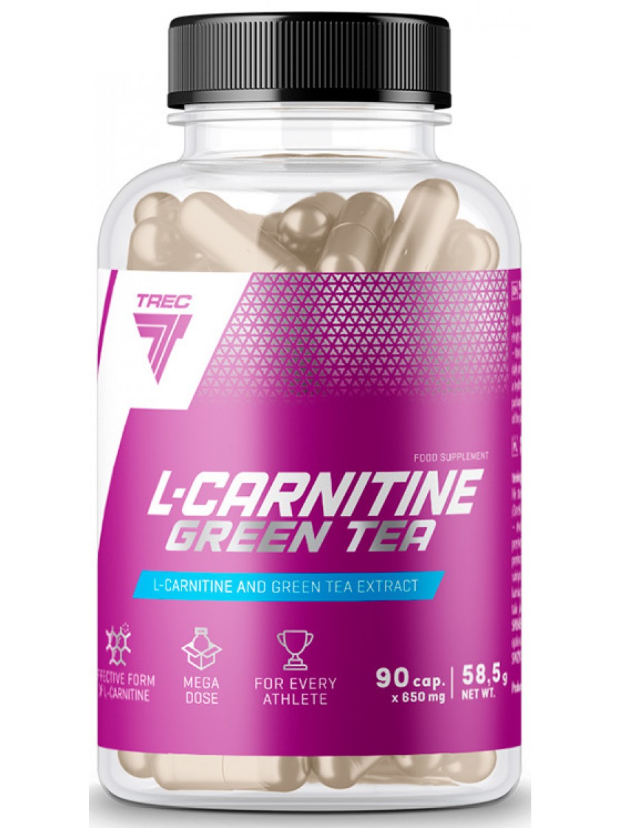 Л-Кар­ни­тин Trec Nutrition L-Carnitine+Green Tea 90 капсул