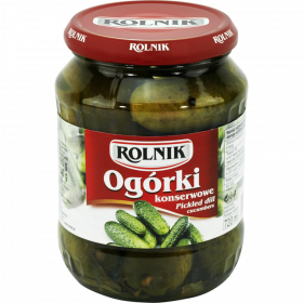 Огурцы кон­сер­ви­ро­ван­ные «Rolnik» 660 г