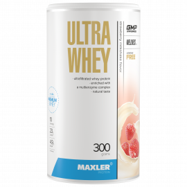 Протеин Maxler Ultra Whey 300 g (can) - Strawberry Milkshake