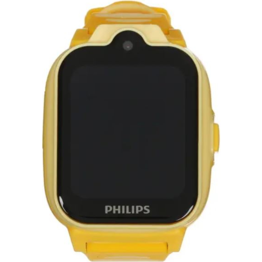 Смарт-часы детские «Philips» W6610, CTW6610YL/00, желтый