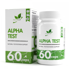 Альфа тест NaturalSupp Alpha Test, 60 капс.