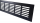 Artel AL 800x80 черная, решетка врезная алюминиевая вентиляционная