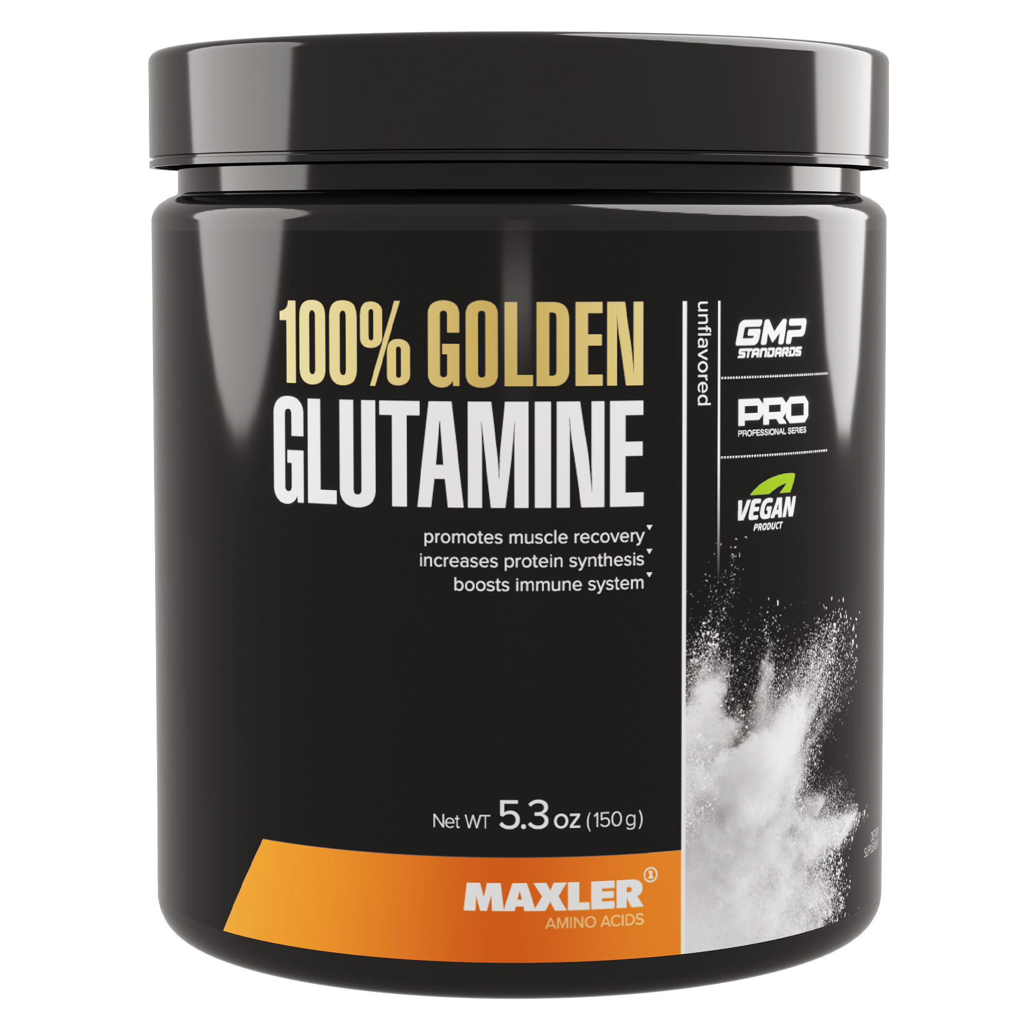 Глютамин Maxler 100% Golden Glutamine 150 g (can)