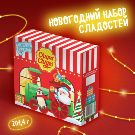 Набор кондитерских изделий «Chupa chups», 201,4 г