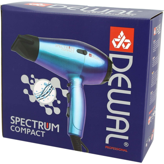 Фен «Dewal» Spectrum Compact, 03-109 Chameleon, бирюзовый хамелеон