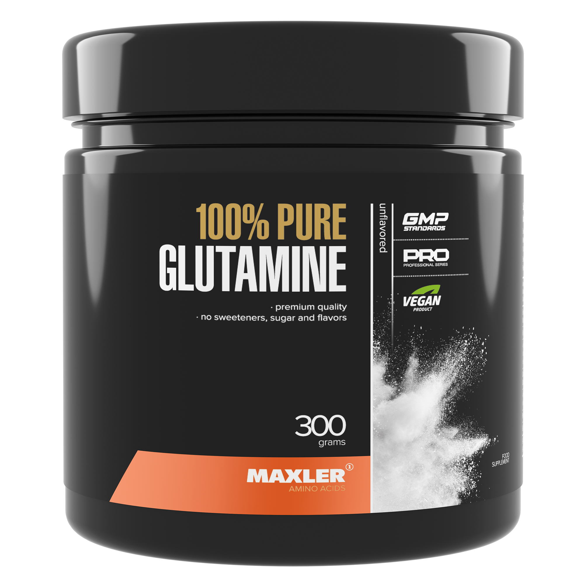 Глютамин Maxler 100% Pure Glutamine 300 g (can)