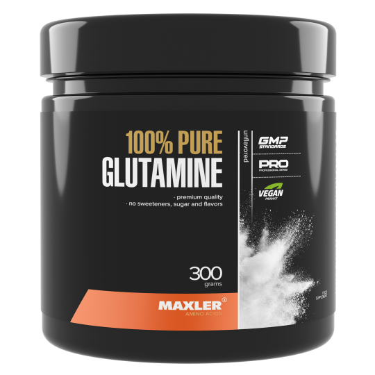 Глютамин Maxler 100% Pure Glutamine 300 g (can)