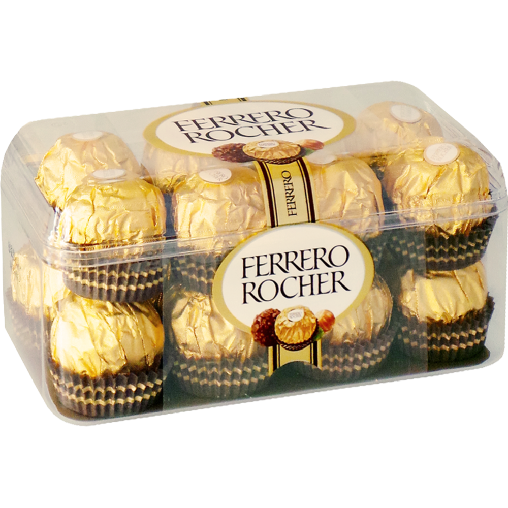 Набор конфет«Ferrero Rocher» крем и лесной орех, 200 г #0