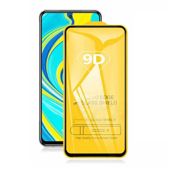 Защитное стекло 9D для Xiaomi Redmi Note 10 pro