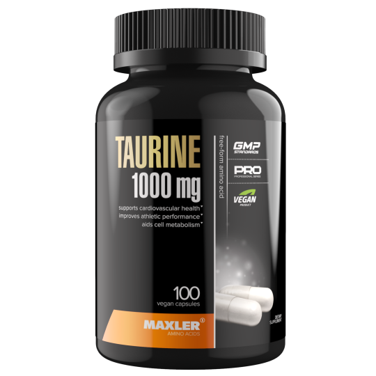 Таурин Maxler Taurine 1000 mg 100 vegan caps