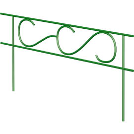 Забор садово-парковый «Лиана» Прямой, 4 секций