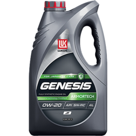 Масло моторное «Lukoil» Genesis Armortech JP SAE 0w-20, 3149925, 4 л