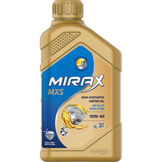 Масло моторное «Mirax» Mirax MX5, 607022, 1 л