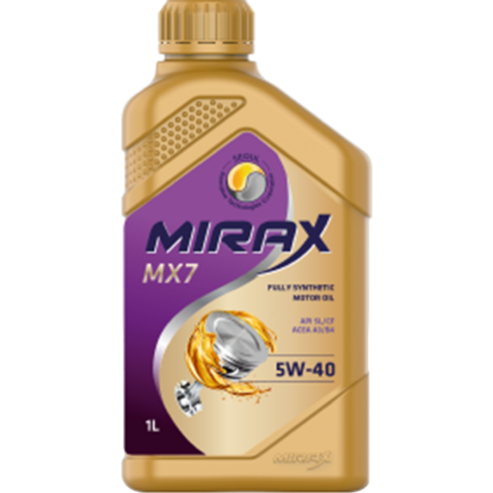 Масло моторное «Mirax» Mirax MX7, 607024, 1 л