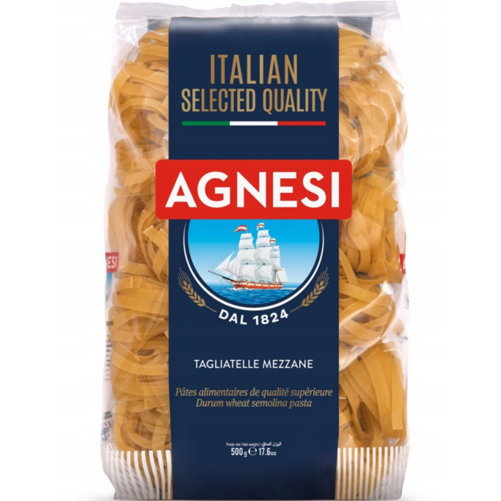 Картинка товара Макаронные изделия «Agnesi» Tagliatelle Mezzane, 500 г