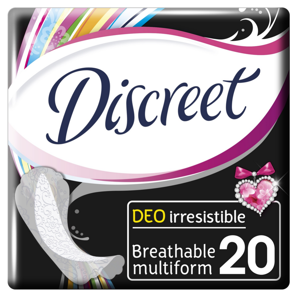 Гигиенические прокладки «Discreet» Deo Irresistible Multiform, 20 шт