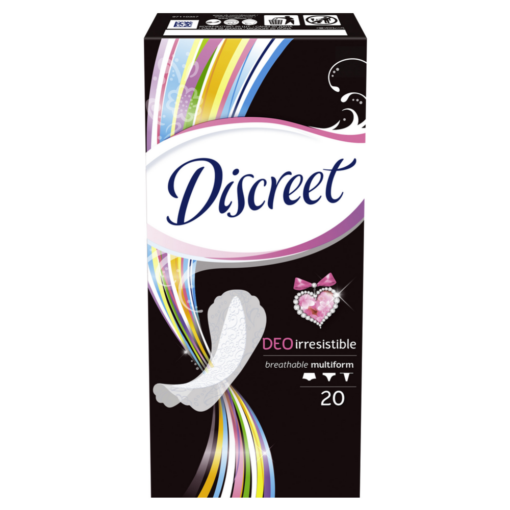 Гигиенические прокладки «Discreet» Deo Irresistible Multiform, 20 шт