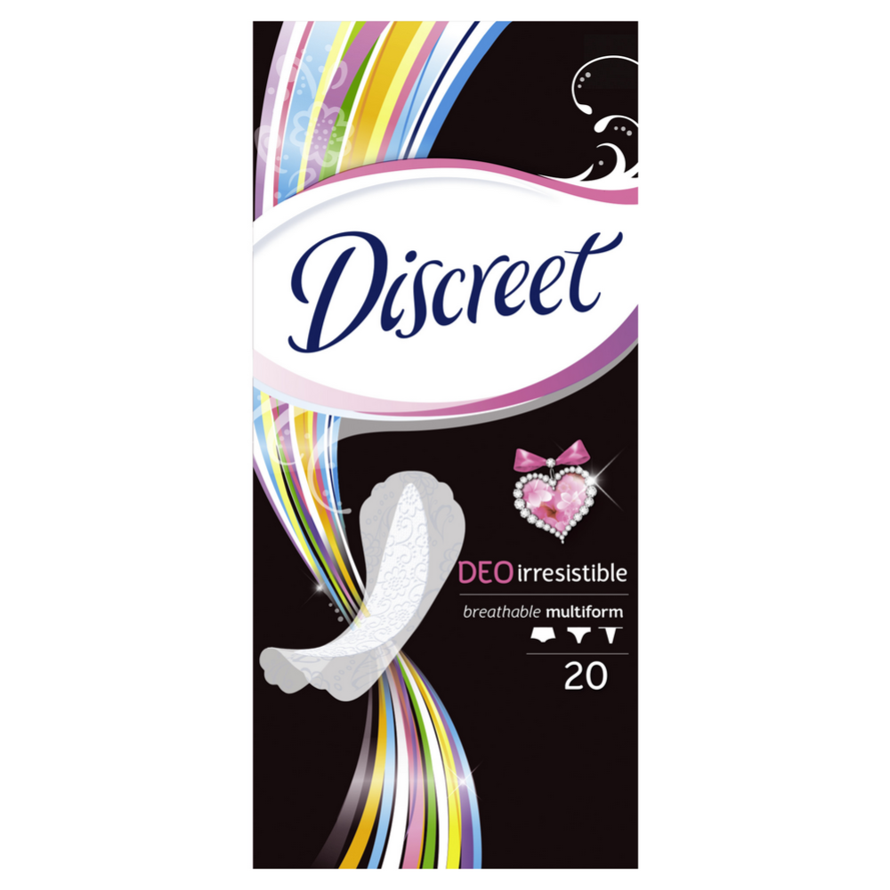 Гигиенические прокладки «Discreet» Deo Irresistible Multiform, 20 шт