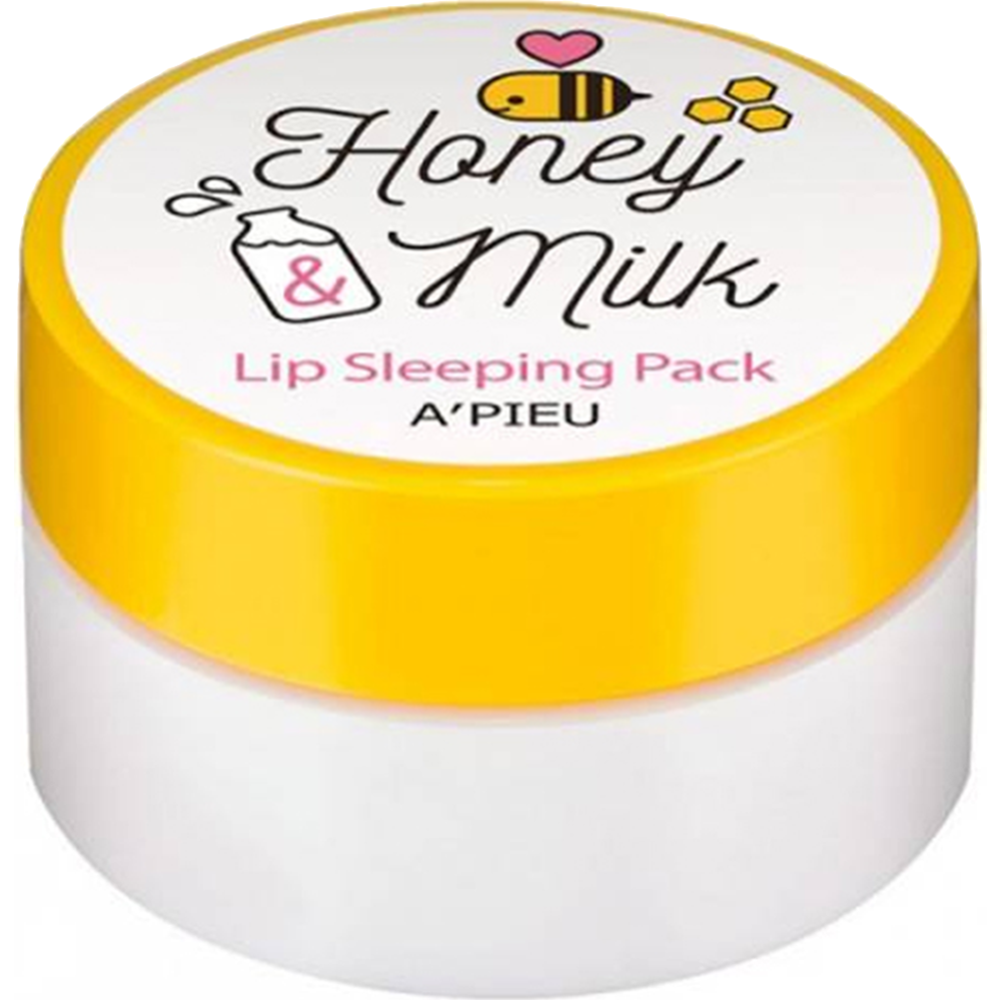 Картинка товара Маска для губ «A'Pieu» Honey & Milk Lip Sleeping Pack, O8428, 6.7 г