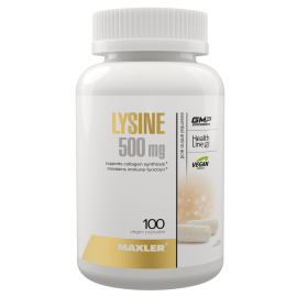 Лизин Maxler Lysine 500 mg 100 vcaps