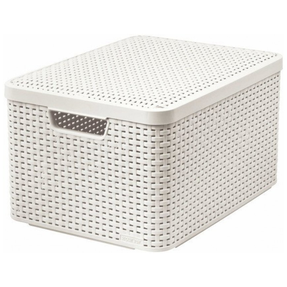 Корзина «Curver» style box l v2 lid, 205862, 445x330x248 мм