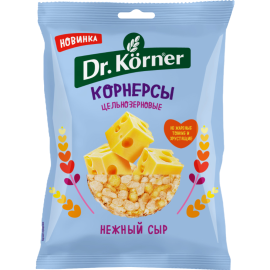 Чипсы цельнозерновые «Dr.Korner» 50 г