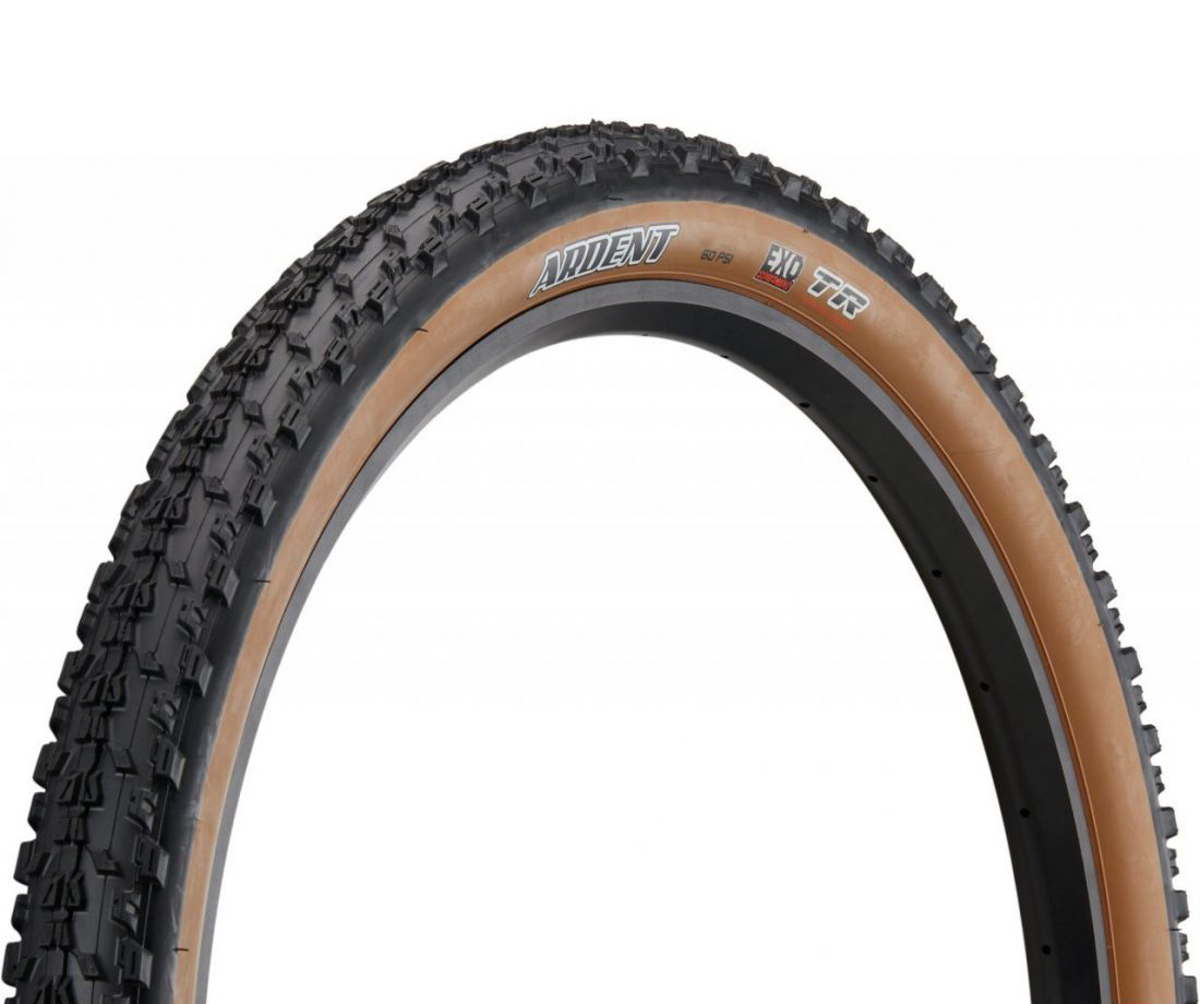 Велосипедная покрышка Maxxis ARDENT EXO 29x2.25 (56-622), складная, TLR, Tan Wall