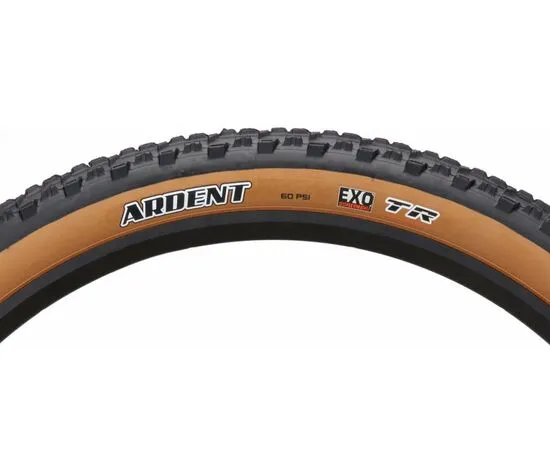 Велосипедная покрышка Maxxis ARDENT EXO 29x2.25 (56-622), складная, TLR, Tan Wall