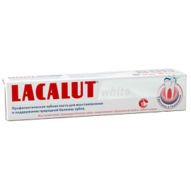 Паста зубная «Lacalut» White, 75 мл.