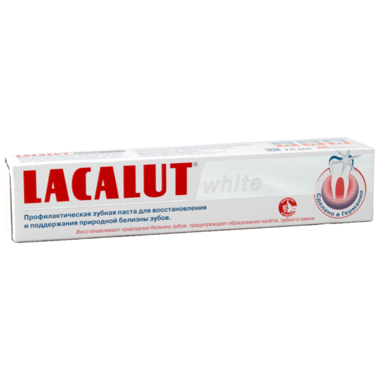 Паста зубная «Lacalut» White, 75 мл.