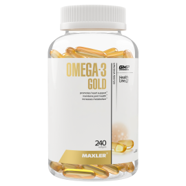 Омега-3 Maxler Omega-3 Gold 240 softgels