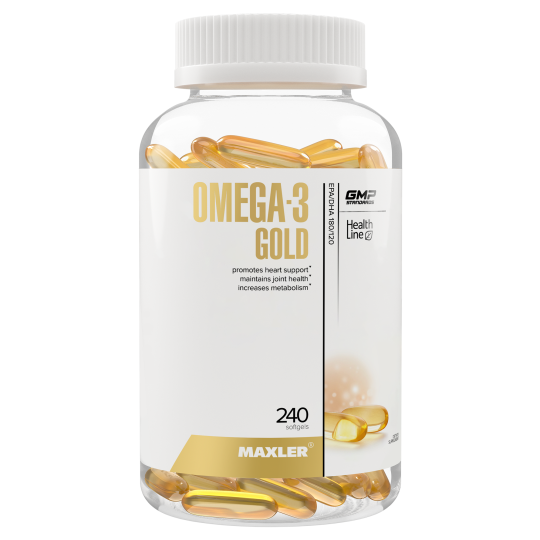 Омега-3 Maxler Omega-3 Gold 240 softgels