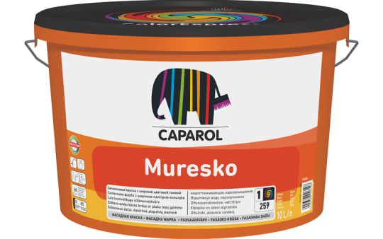 Краска Caparol Muresko (Капарол Муреско) База3 прозрачная 9,4л