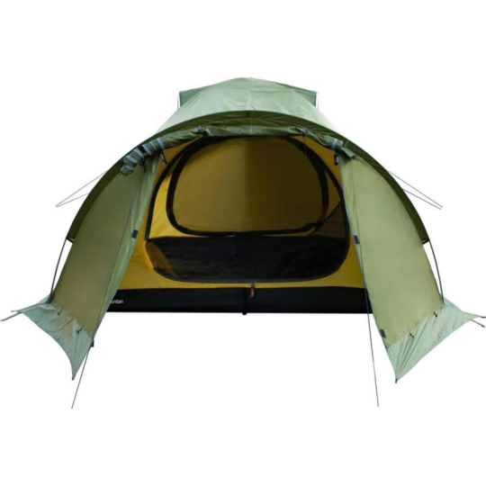 Туристическая палатка «Tramp» Mountain 3 Green V2 2022, TRT-23g