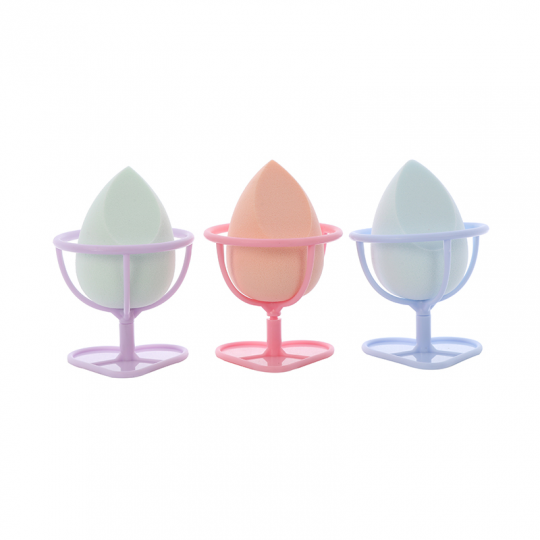 Farres Спонж для макияжа с подставкой (цвет в ассортименте)FP038