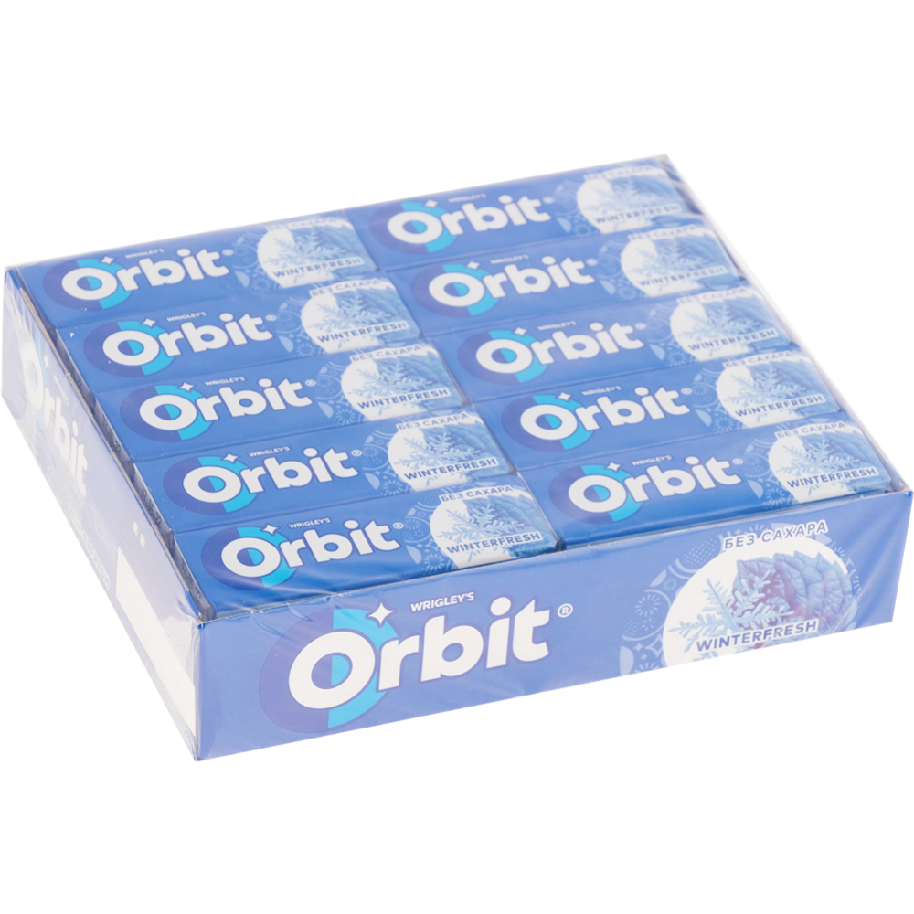 Уп. Жевательная резинка «Orbit» winterfresh, 30х13.6 г