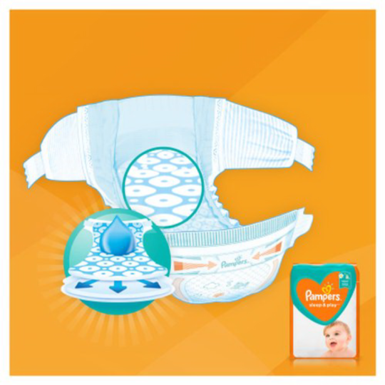 Подгузники детские «Pampers» Sleep & Play, размер 5, 11-16 кг, 58 шт