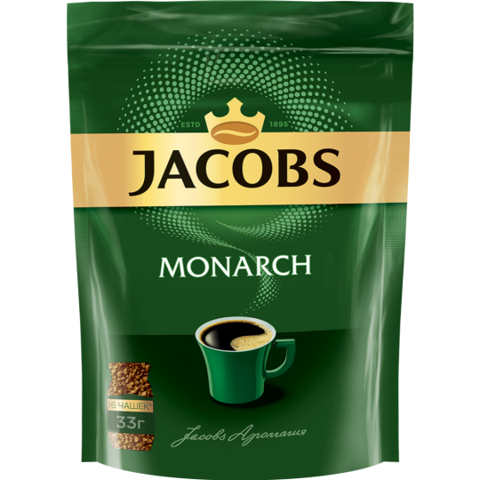 Кофе растворимый «Jacobs» Monarch, 33 г