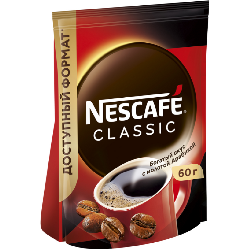 Кофе растворимый «Nescafe» Classic, с добавлением молотого, 60 г #4